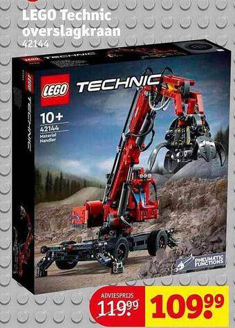 Kruidvat Lego technic overslagkraan aanbieding