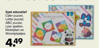 Wibra Spel educatief aanbieding