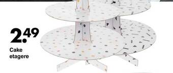 Wibra Cake etagere aanbieding