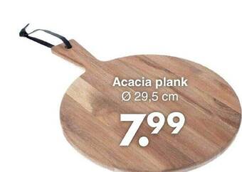 Acacia plank 29,5 cm