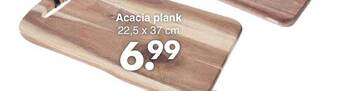 Wibra Acacia plank 22,5 x 37 cm aanbieding