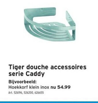 GAMMA Tiger Douche Accessoires Serie Caddy aanbieding