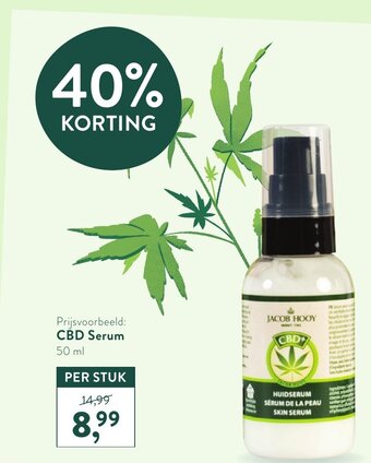 Holland & Barrett CBD serum aanbieding