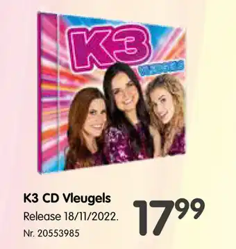 Fun K3 CD Vleugels aanbieding