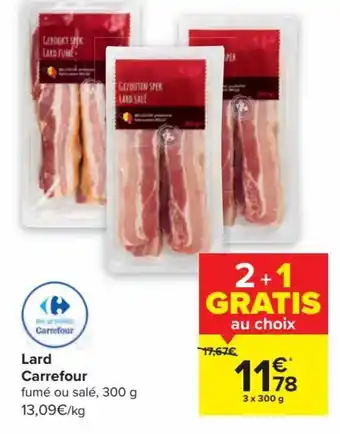 Lard Carrefour 3 x 300g