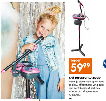 Fun Kidi SuperStar DJ Studio aanbieding