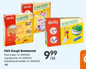 Kid's Dough Boetseerset