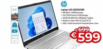 Exellent Hp laptop 15s aanbieding