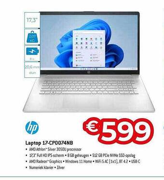 Exellent Hp laptop 17 aanbieding