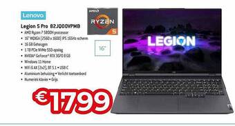 Exellent Lenovo legion 5 pro aanbieding