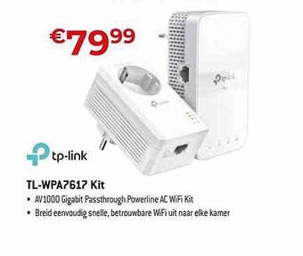 Exellent Tplink tlwpa7617 kit aanbieding