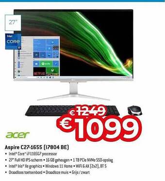 Exellent Acer aspire aanbieding