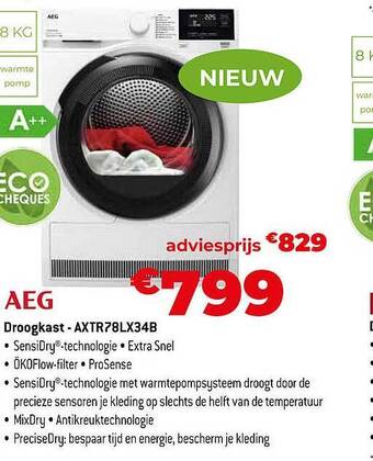 Exellent Aeg droogkast aanbieding