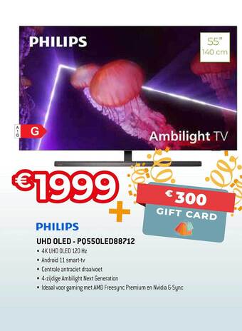 Exellent Philips uhd oled aanbieding