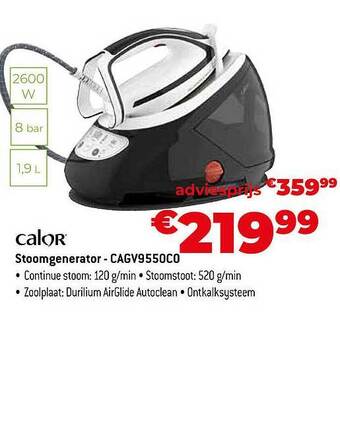 Exellent Calor stoomgenerator aanbieding