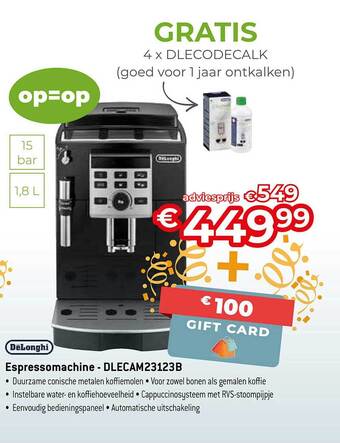 Delonghi espressomachine