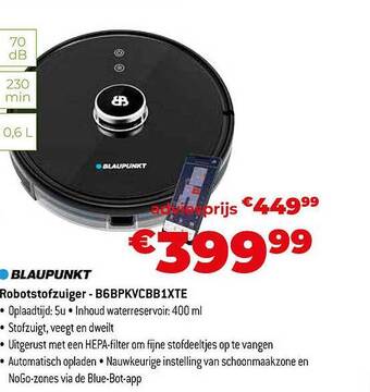 Blaupunkt robotstofzuiger