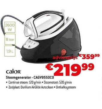 Exellent Calor stoomgenerator aanbieding