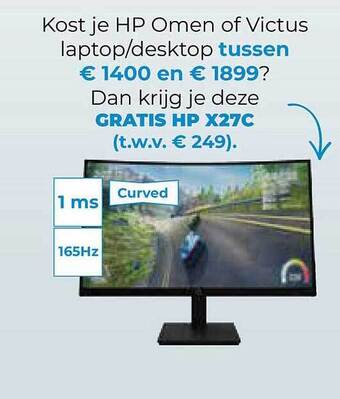Exellent Hp omen of victus laptop-desktop aanbieding