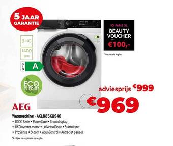 Exellent Aeg wasmachine aanbieding