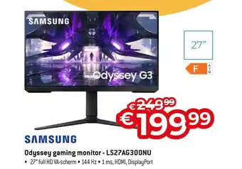 Exellent Samsung odyssey gaming monitor aanbieding