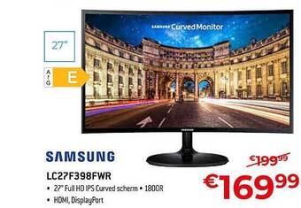 Exellent Samsung curved monitor aanbieding