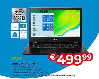 Exellent Acer aspire 3 aanbieding