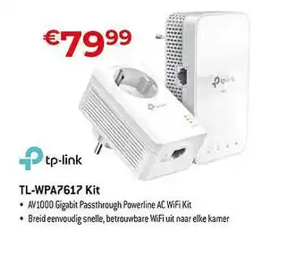 Exellent Tplink tlwpa7617 kit aanbieding