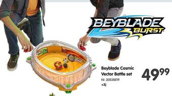 Beyblade cosmic vector battle set