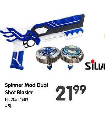 Spinner mad dual shot blaster