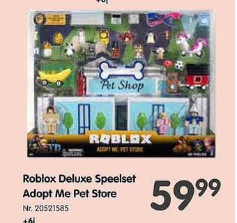 Roblox deluxe speelset adopt me pet store