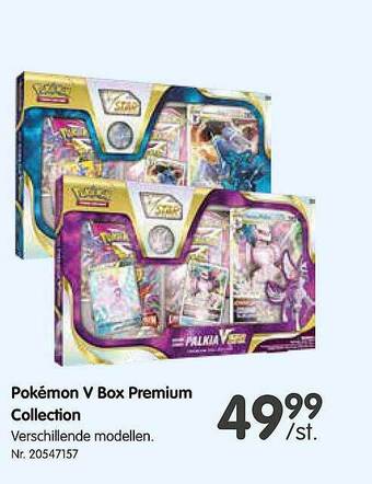 Fun Pokémon v box premium collection aanbieding