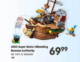 Fun Lego super mario uitbreiding bowsers luchtschip aanbieding