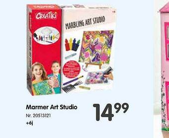 Fun Marmer art studio aanbieding