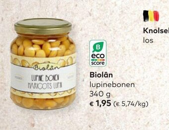 Bio Planet Biolan lupinebonen 340g aanbieding