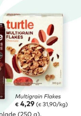 Bio Planet Turtle multigrain flakes aanbieding