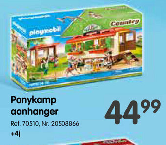 Ponykamp aanhanger