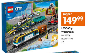 Fun Lego City vrachttrein aanbieding
