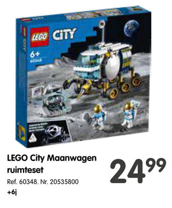 Fun Lego City Maanwagen ruimteset aanbieding