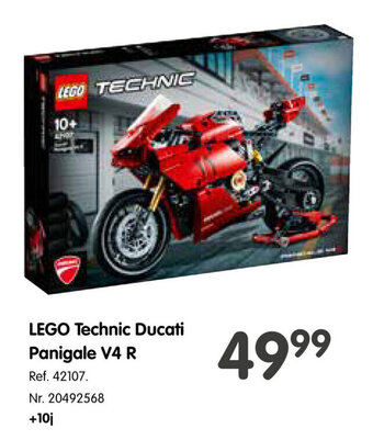 Fun Lego Technic Ducati Panigale V4 R aanbieding