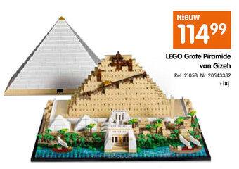 Fun Lego Grote Piramide van Gizeh aanbieding