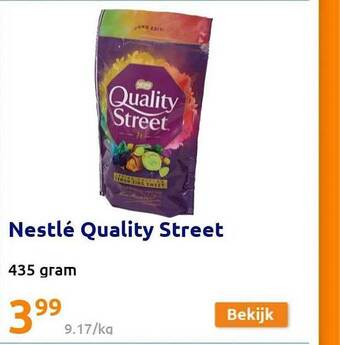 Action Nestlé quality street aanbieding
