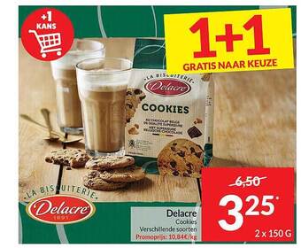 Intermarché Delacre cookies aanbieding