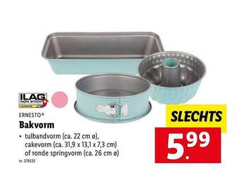 Lidl Ernesto bakvorm aanbieding