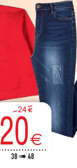 Cora Jeans 38-48 aanbieding