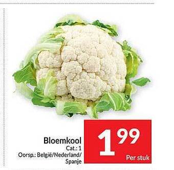 Intermarché Bloemkool aanbieding