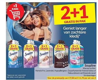 Intermarché Soupline wasverzachter aanbieding
