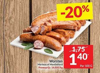 Intermarché Worsten aanbieding