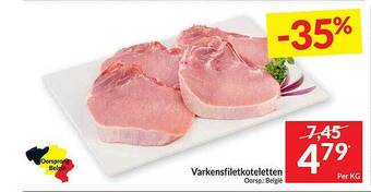 Intermarché Varkensfiletkoteletten aanbieding