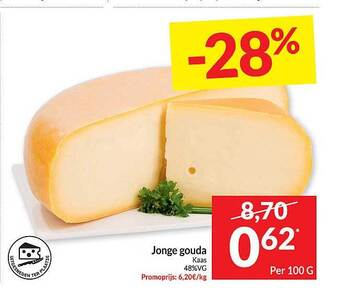 Intermarché Jonge gouda kaas aanbieding